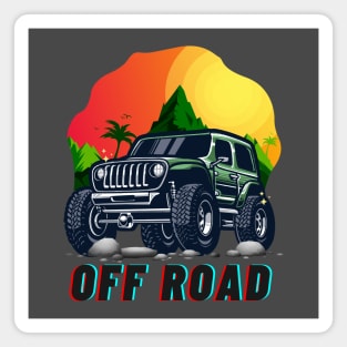 Off Road 4x4 Magnet